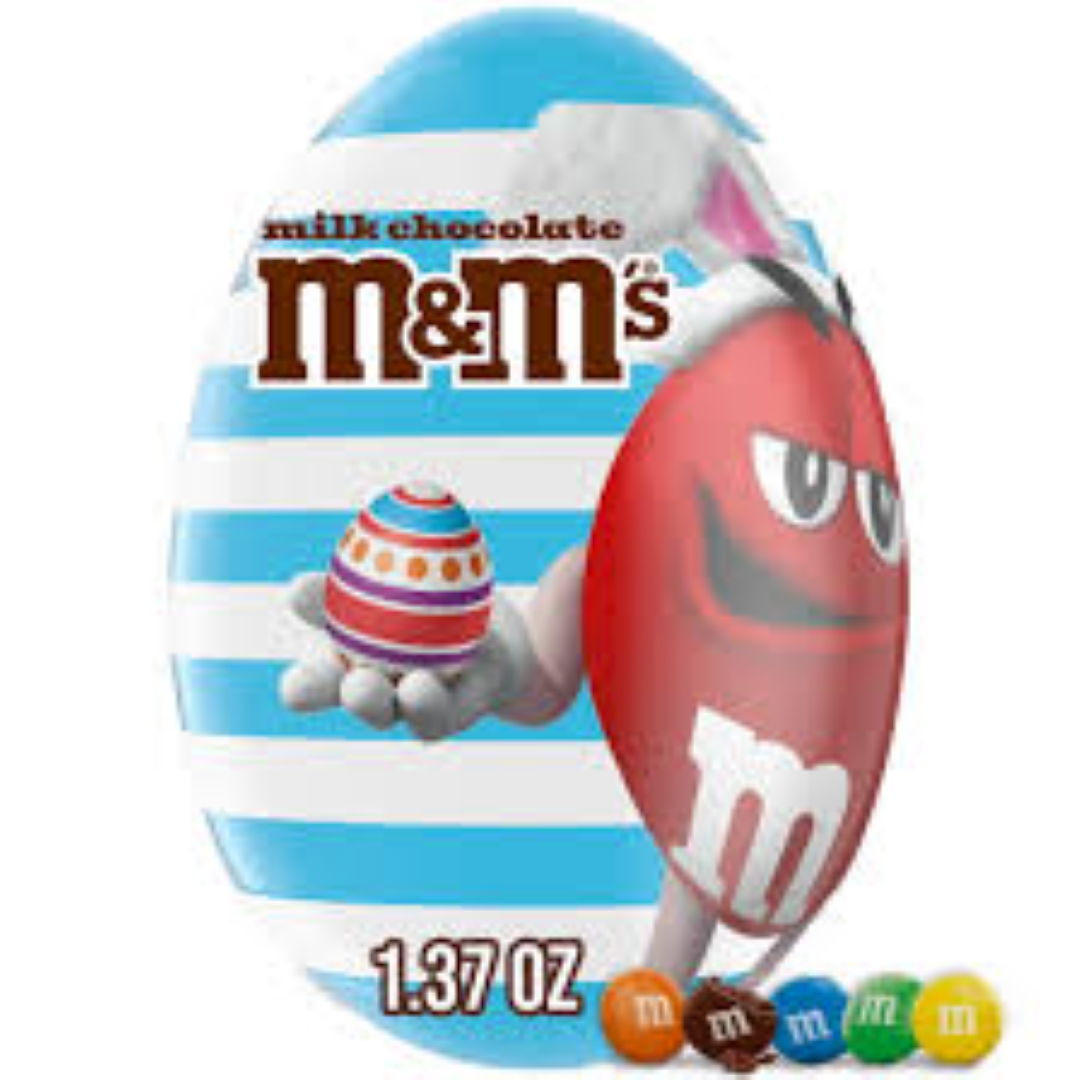 M&M MILK CHOCOLATE EGG 135G